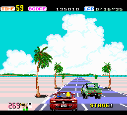Out Run screenshot 3 for PC Engine